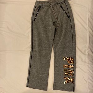 PINK Victoria’s Secret, size XS, dark heather gray